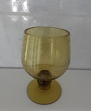 VERRE BALLON + PETITE COUPE ROSE en verre bullé BIOT où LA ROCHERE ?