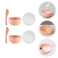  2 Sets/6pcs Bol Visage Outil De Mélange Masque Facial Bowl Beauté