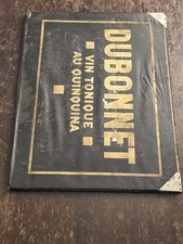 Porte menu Dubonnet et champagne Morlant Vin Tonique Au Quinquina 