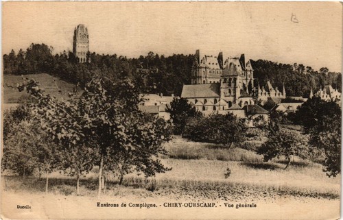 Cpa env compiegne - cpa, de