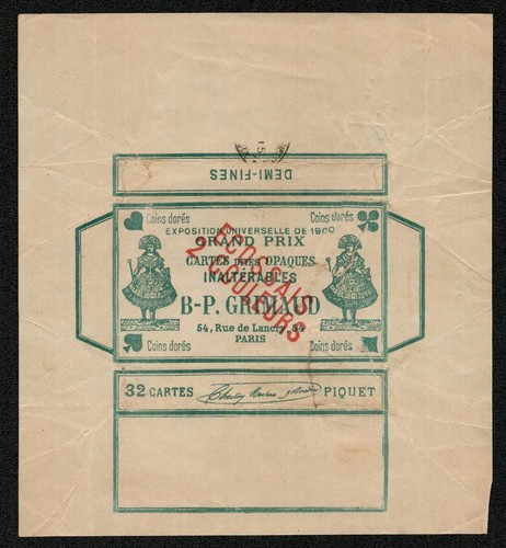 Enveloppe cartes jouer - enveloppe., à