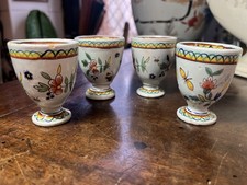 Lot de 4 coquetiers céramique