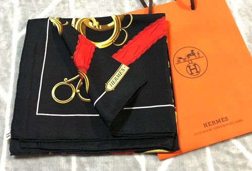Foulard hermes soie carré - hermes,
