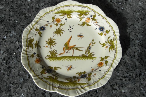 Assiette dentelée limoges - ,
