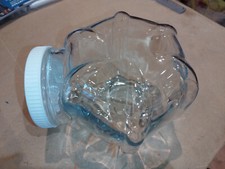 Bonbonnière en verre hexagonale IKEA