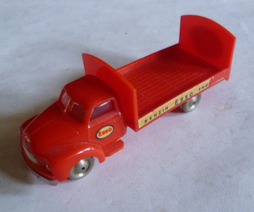 Lego esso flatbed truck - esso,