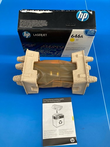 Toner laser 646a jaune - toner,