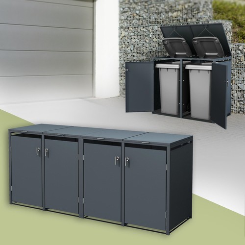 Abris pour poubelles - poubelles, en