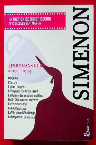 Simenon les romans durs 5 - les, t.