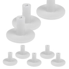  Lot de 8 tees de golf blancs