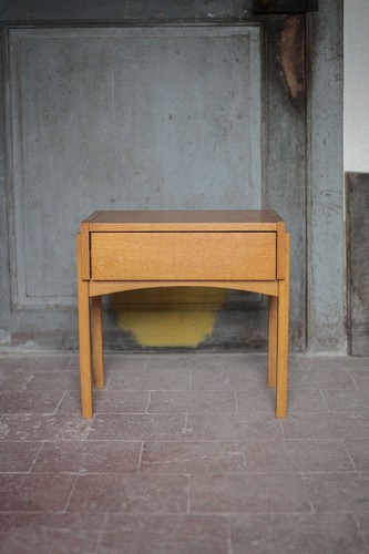 Table nuit bois vintage - table,