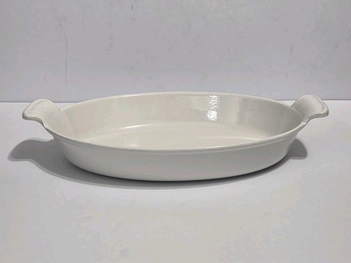Creuset white au gratin - le,
