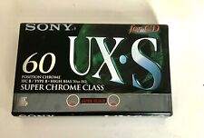 Sony UX-S 60 C-60  Cassette Audio Vierge Neuf sous blister