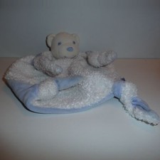 Doudou Ours Kaloo - Bleu Blanc