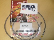 STAINLESS BRAKE HOSE KIT TWIN
