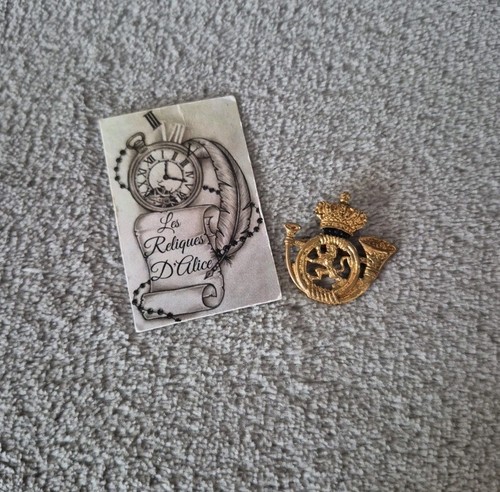 Ancienne insigne casquette - de,