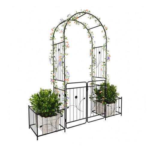 Arche roses portail - de,