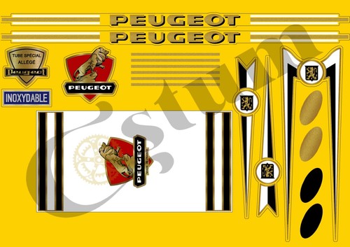 Peug206 stickers decals - stickers,