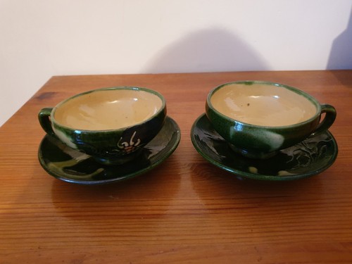 Anciennes tasses café et - 2,