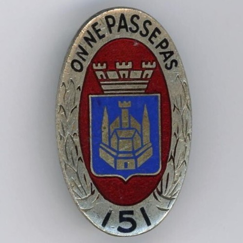 151 régiment infanterie - ri,