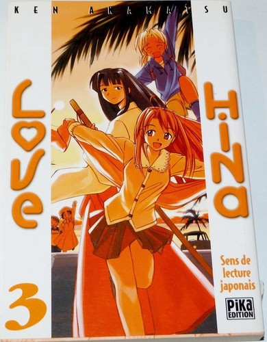 Manga love hina - hina, chez