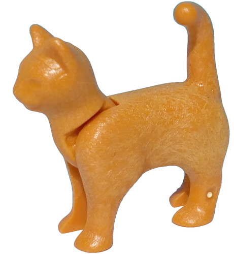 Playmobil figurine chat orange - playmobil,