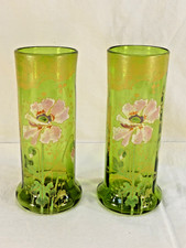 Paire de Vases LEGRAS en verre