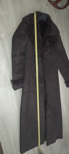 Manteau long femme marron - , en