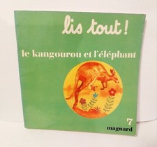 LIS TOUT! LE KANGOUROU ET L'ELEPHANT -COLLECTION 1979