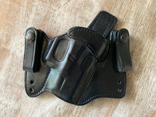 Galco black leather - leather, v-hawk