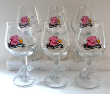 Lot 6 verres à bière 25 cl 