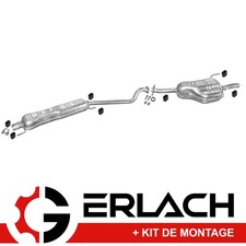 Echappement silencieux pour