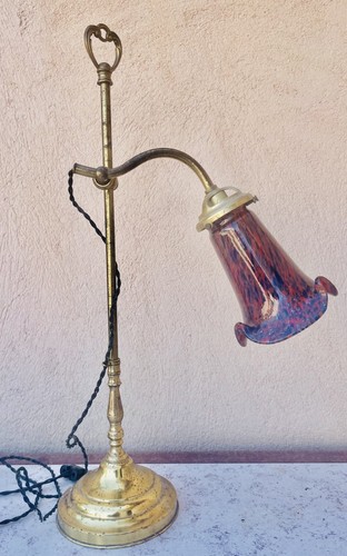 Lampe bureau art déco - lampe,