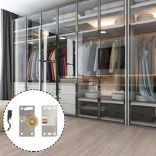  2 Pcs Guide Porte Coulissante