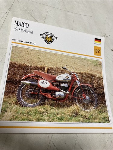 Maïco 250 sii blizzard - maïco,
