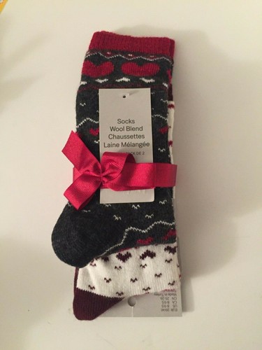 Nwt small wool blend socks - small,