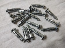 Lot de 17 Chevilles Molly + Vis 6mm x 45mm pour Cloison sèche