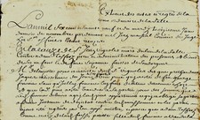 1699 St-Chély-d'Apcher et Lasalle acte justice TUFERRY FAISSES MOISONNIER VIALA