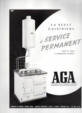 AD PUBLICITE  CUISINIERE AGA