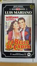 Lot coffret VHS Luis Mariano Andalousie La Belle de cadix Rene Chateau cassette