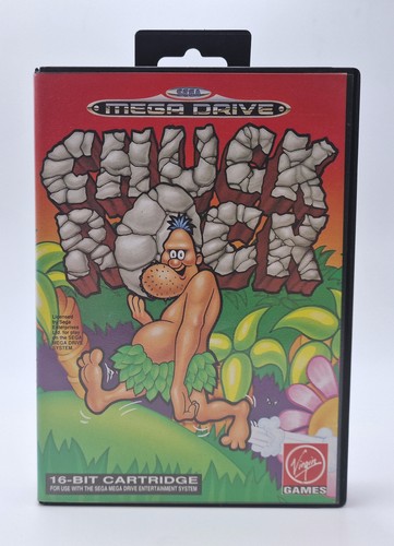Chuck rock sega megadrive - chuck,