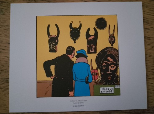 Planche tintin moulinsart - planche,