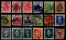 ALLEMAGNE : 18 Timbres