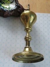 Ancien vieux lampe phare Gardon pétrole huile vintage cuivre laiton bronze