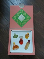 COFFRET 5 MINIAURES DE PARFUM YVES ROCHER 7.5 ML VINTAGE RARE CANTATE SHAFALI  