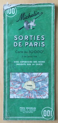 Ancienne carte michelin - ancienne,