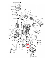 Joint O-Ring Pompe Original Mikuni Carburateur TM28/TM33 616-94012