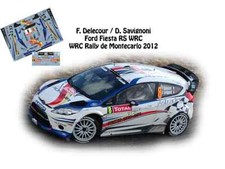 DECALS 1/43 FORD FIESTA RS WRC