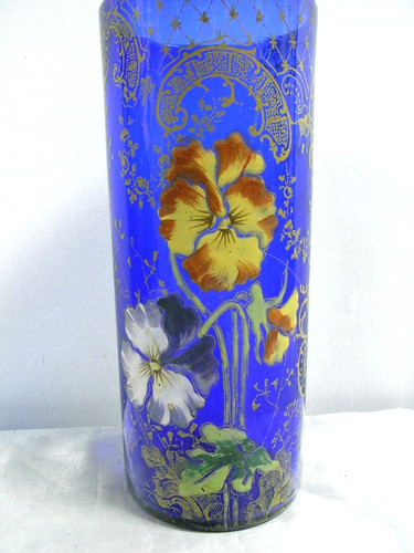 Vase rouleau bleu - 🇫🇷,