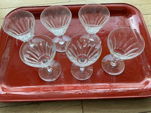 Lot verres vin - lot, 6